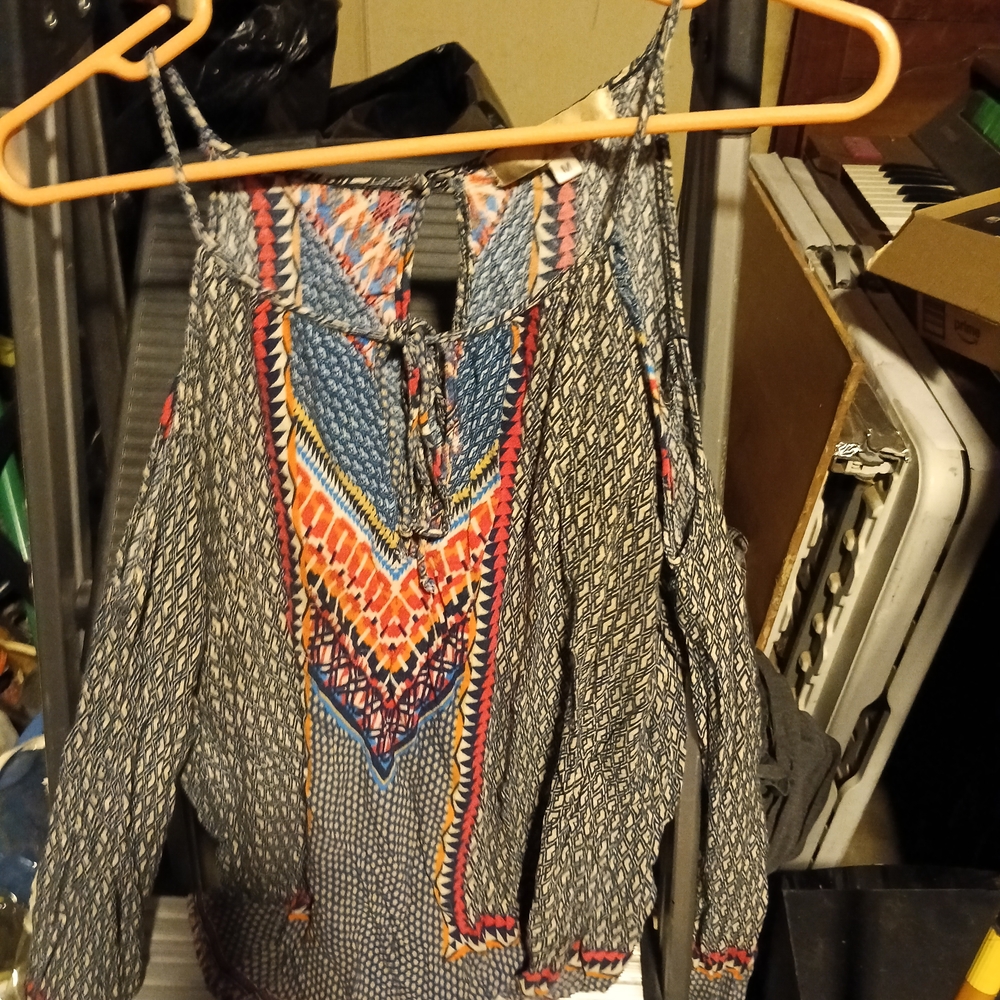 Penelope Mack Multicolor Bohemian Blouse